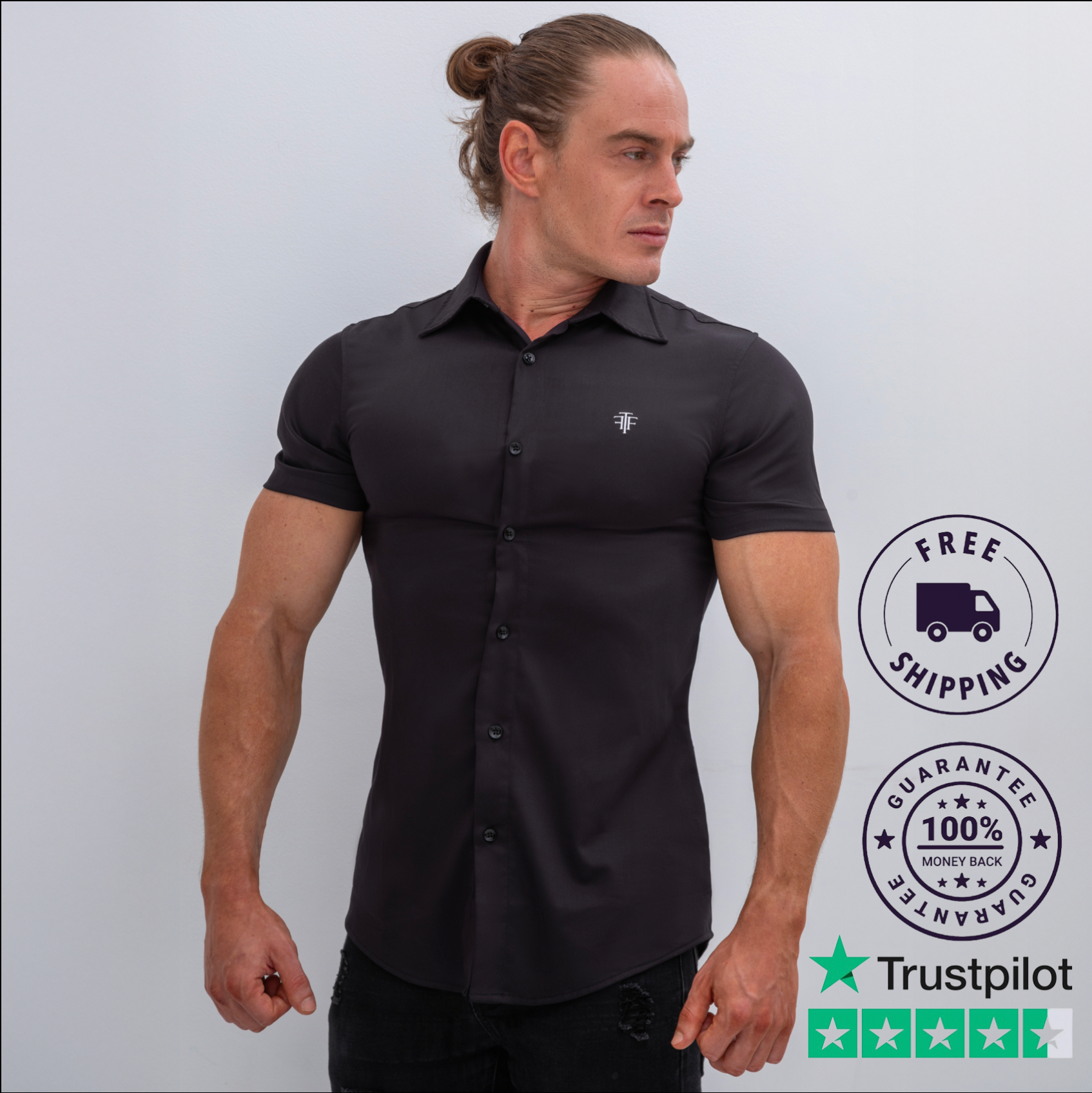 Muscle Fit Bamboo Shirt